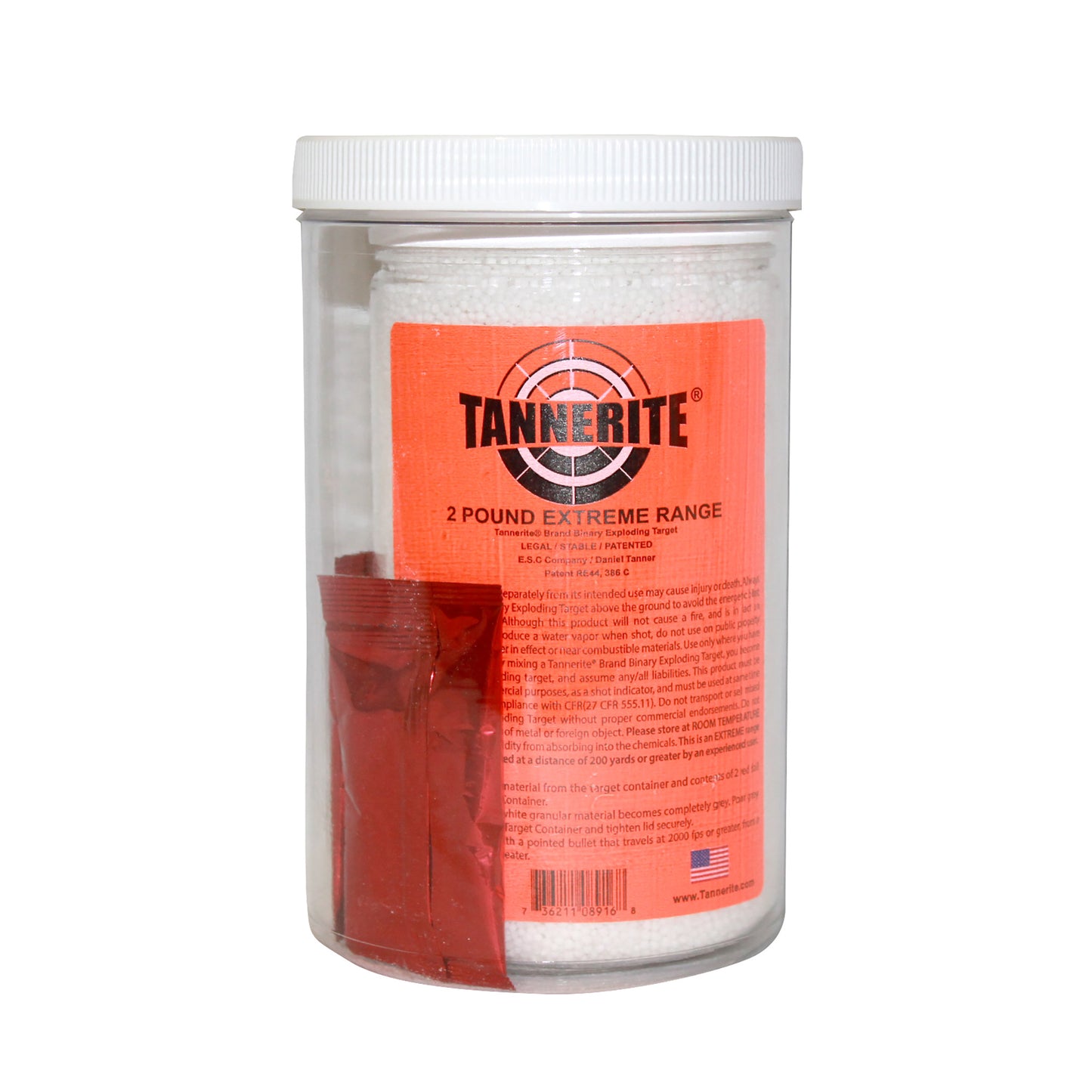 TANNERITE EXTREME RANGE 2LB TRGT