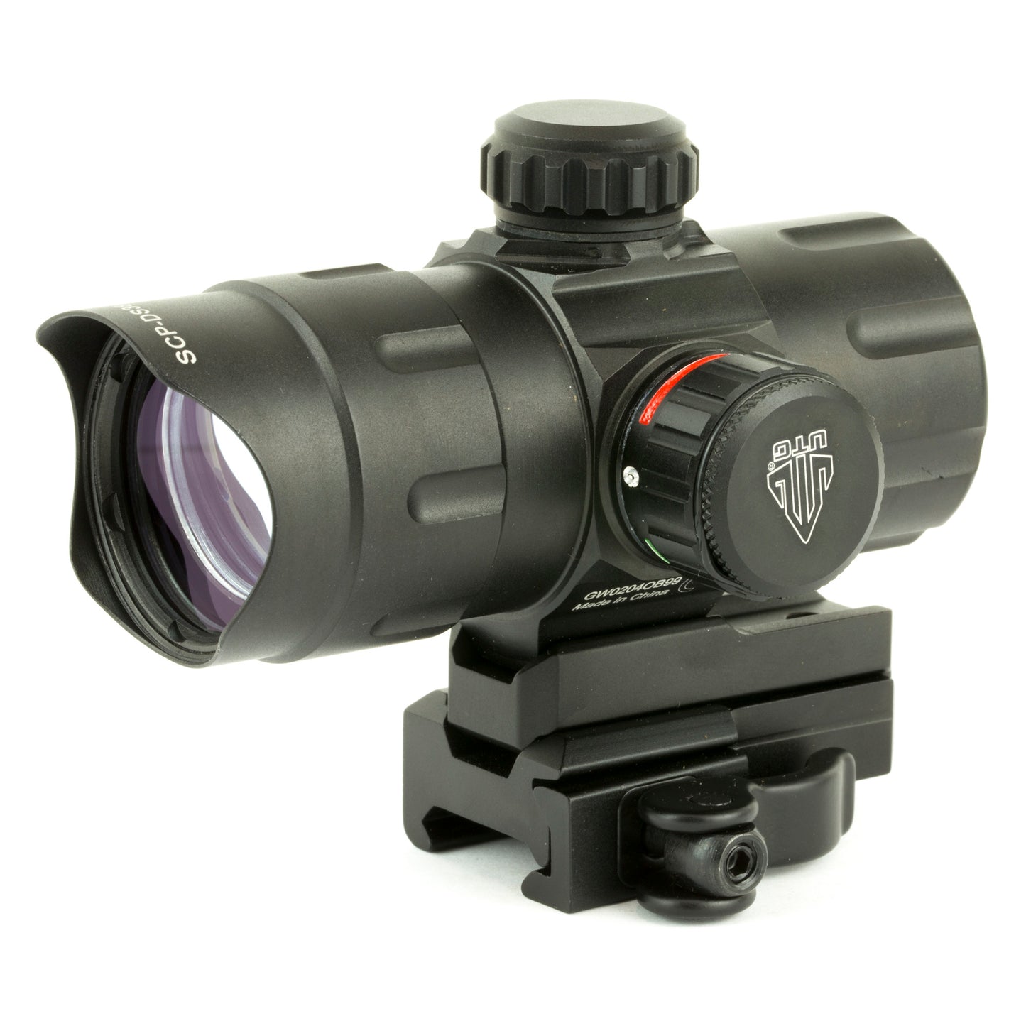 UTG 4.2 ITA T-DOT W/QD MOUNT RD/GRN