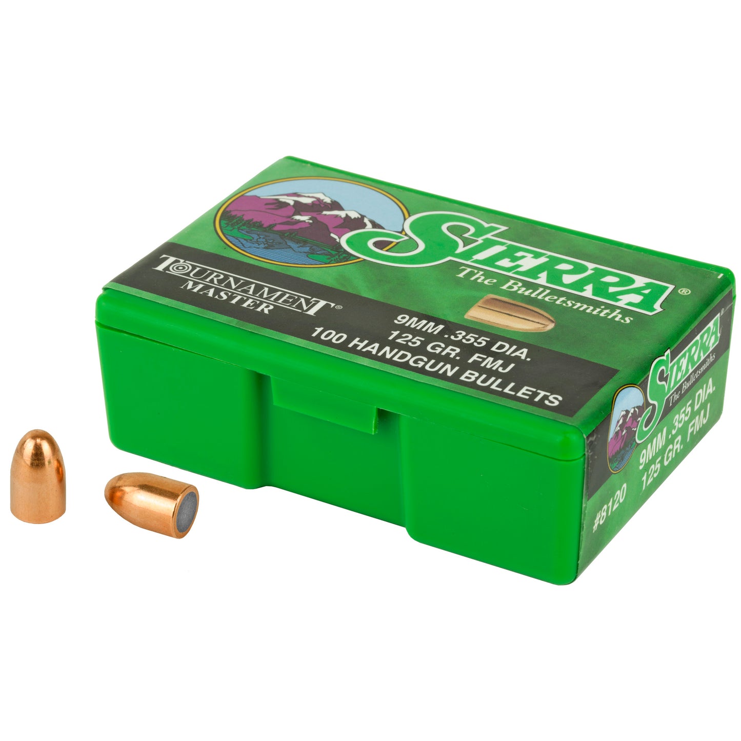 SIERRA TOURNAMENT MSTR 9MM 125GR FMJ