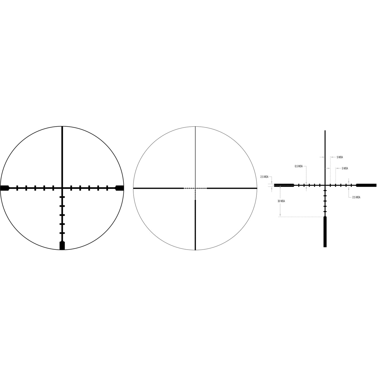 TRIJICON ASCENT 1-4X24 BDC TARGET