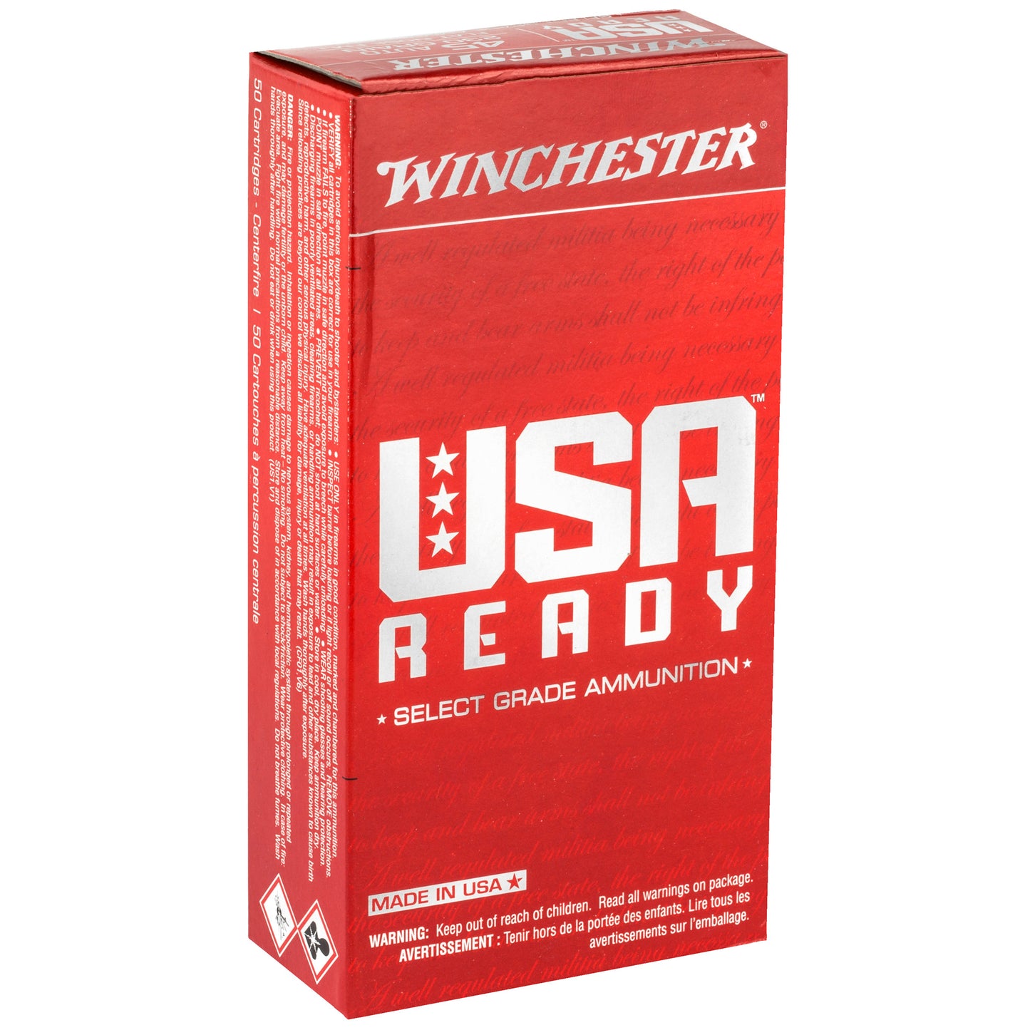 WIN USA RDY 45ACP 230GR FMJ 50/500