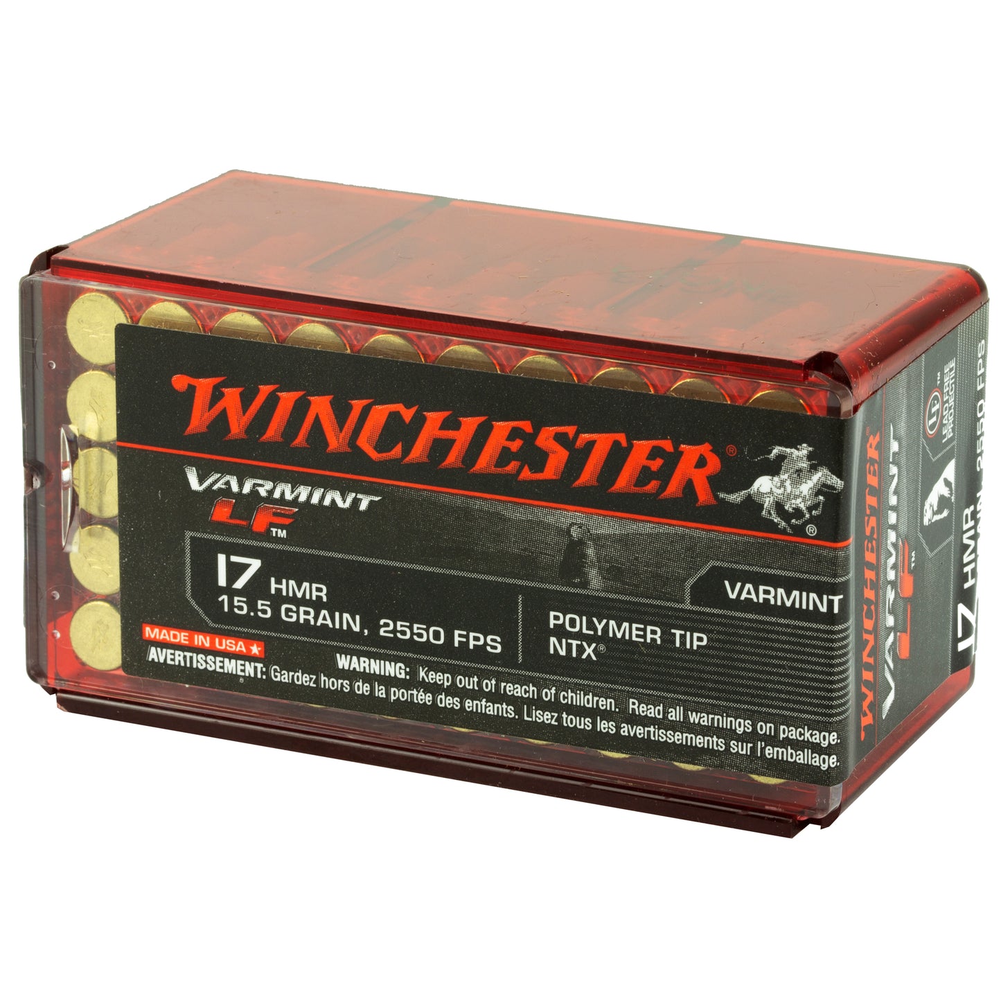 WIN VARMINT LF 17HMR 15.5GR NTX 50/