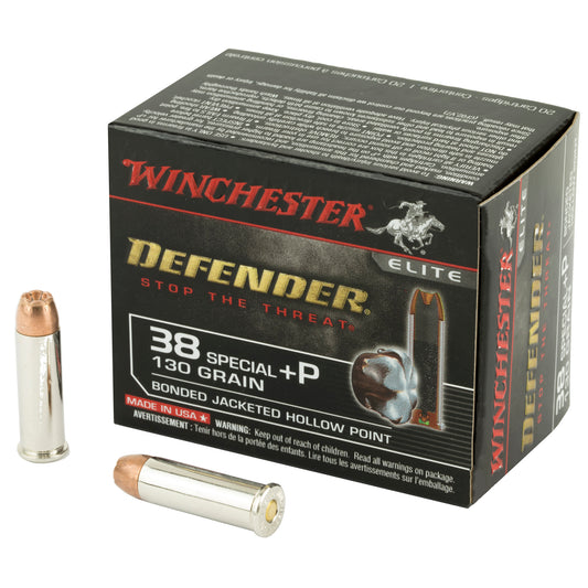 WIN DEFENDER 38SPL+P 130G JHP 20/200