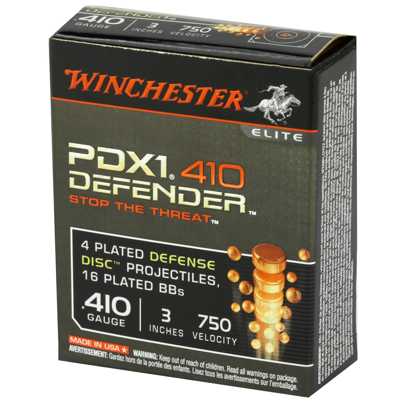 WIN PDX1 410GA 3 3X12 PELLET 10/100