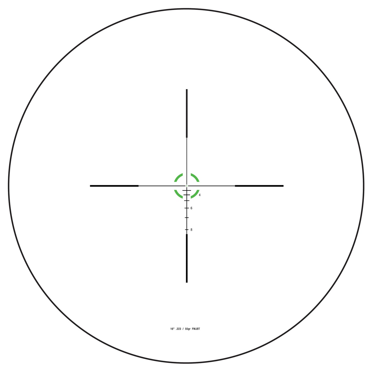 TRIJICON CREDO 1-6X24 SFP BDC GREEN