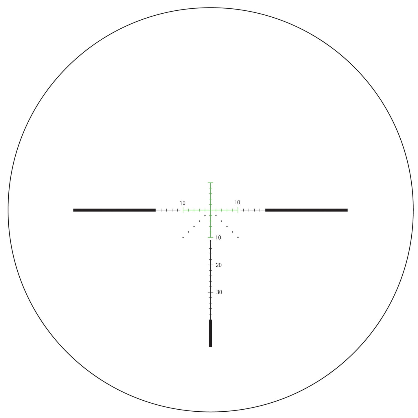 TRIJICON CREDO 3-9X40 SFP MOA GREEN