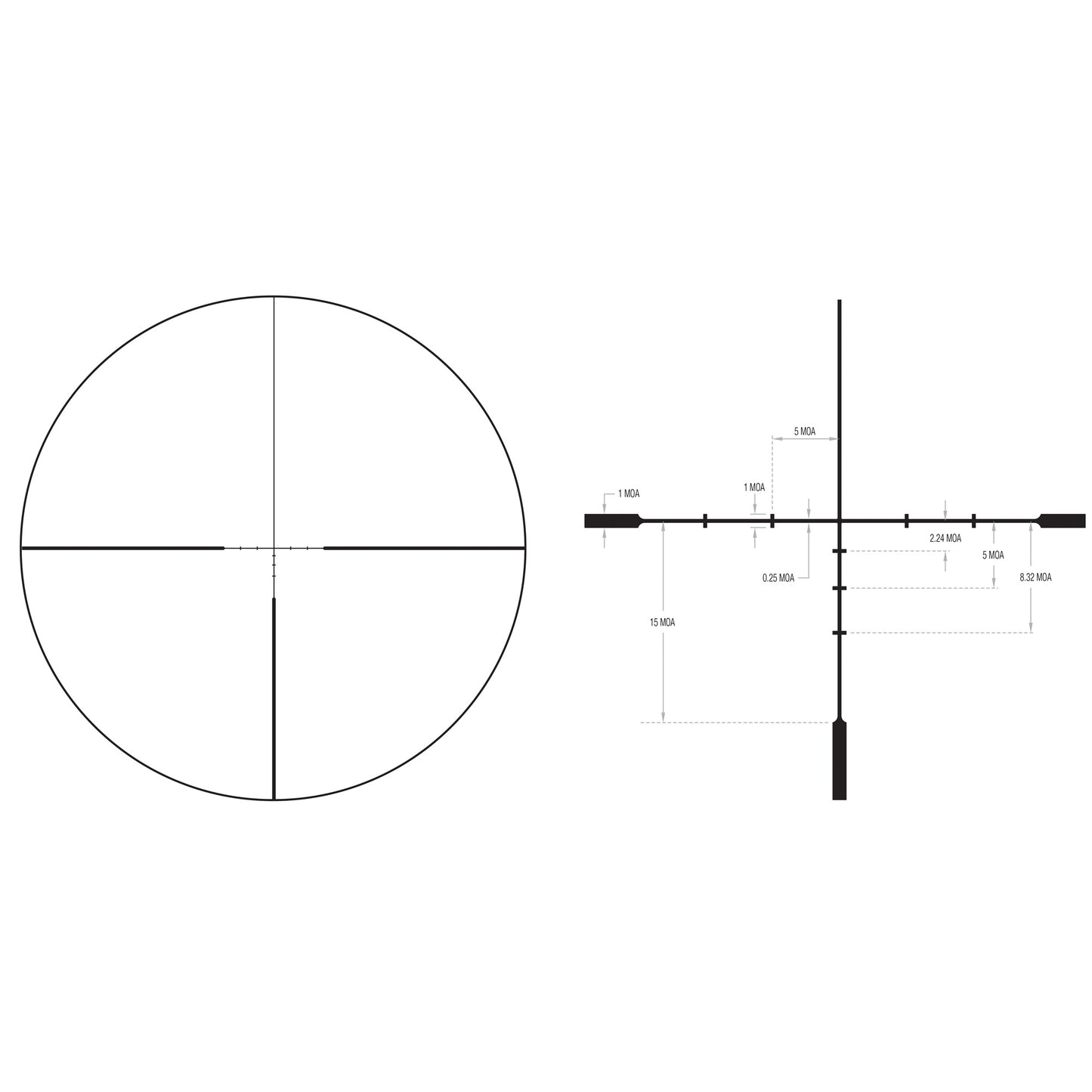 TRIJICON HURON 3-9X40 BDC HUNTER