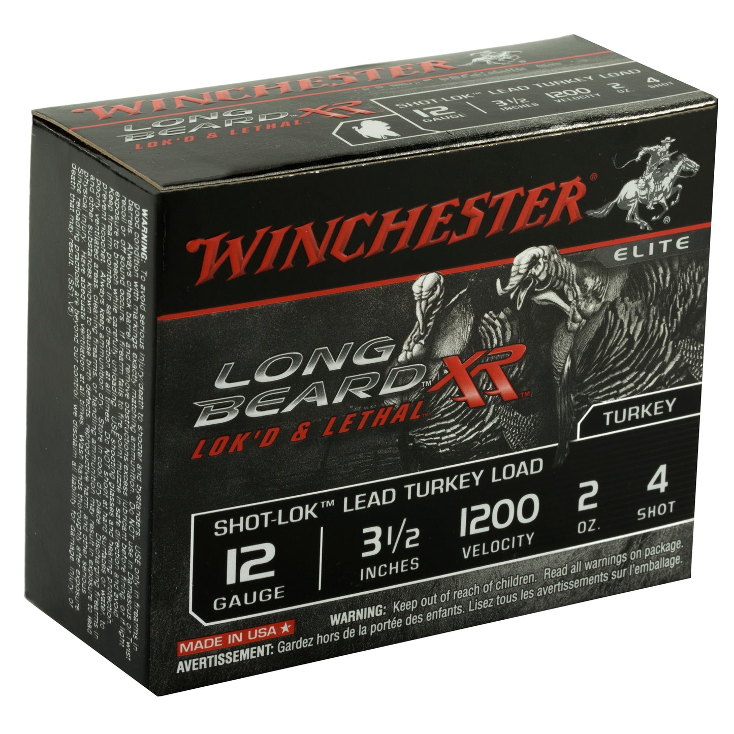 WIN LB XR TRKY 12GA 3.5 #4 2OZ 10/1