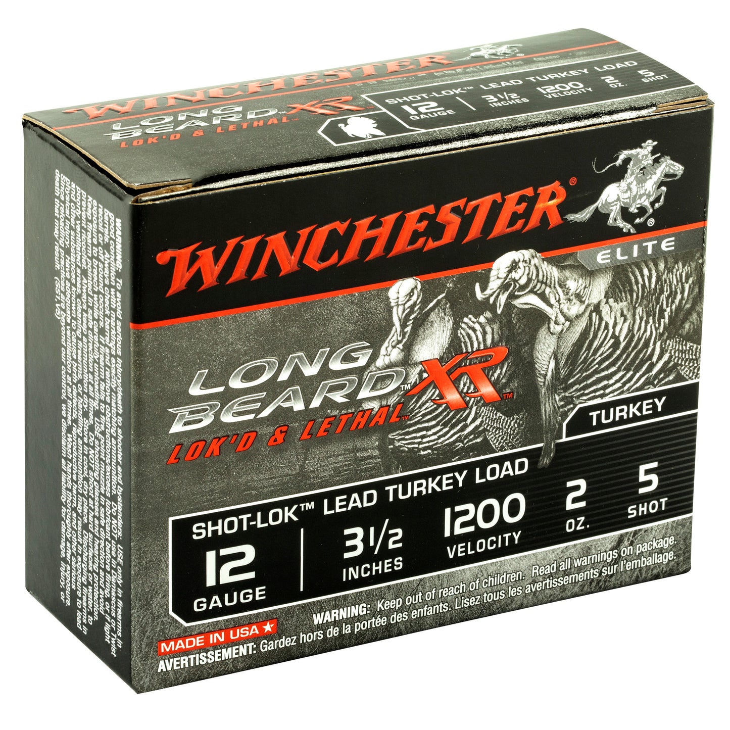 WIN LB XR TRKY 12GA 3.5 #5 2OZ 10/1