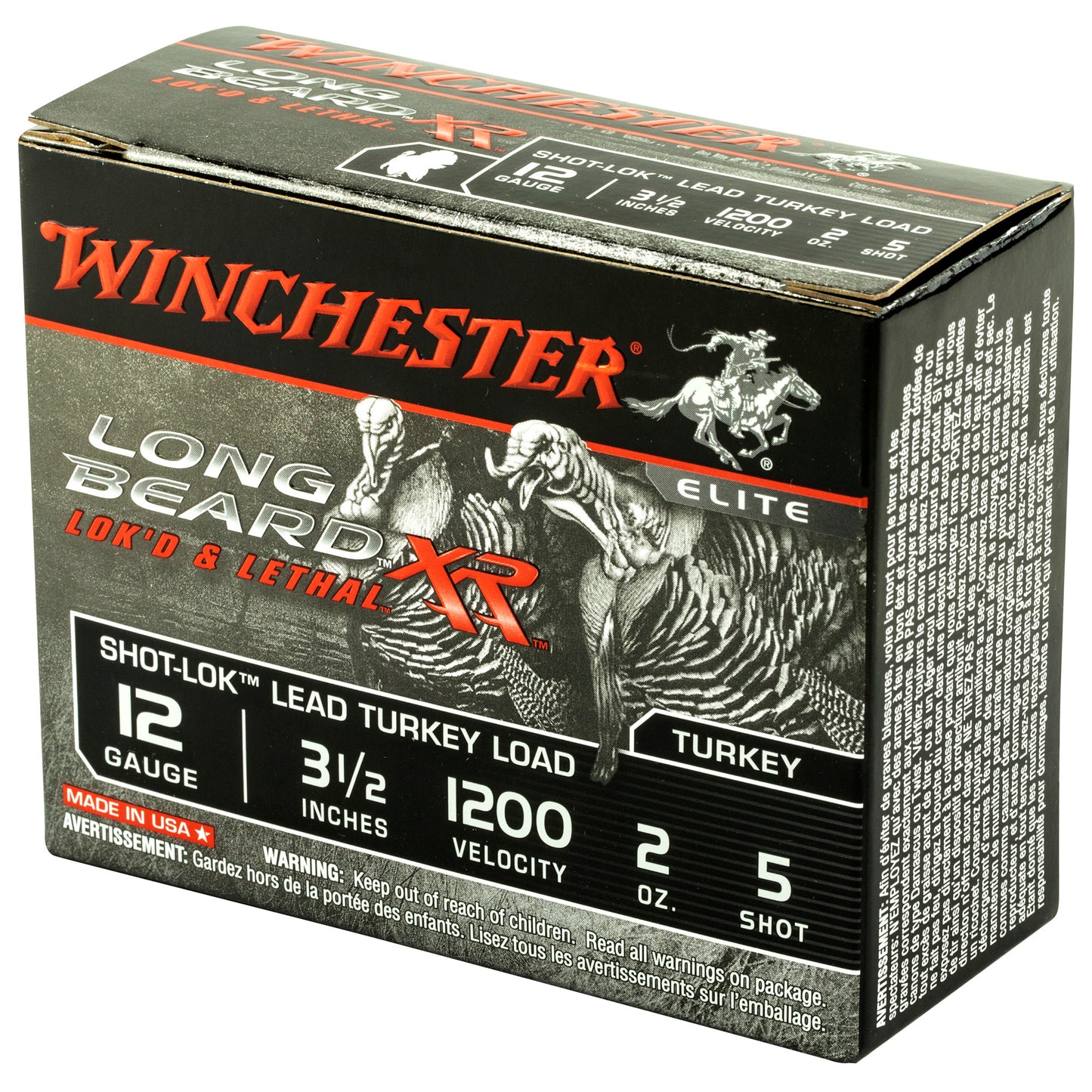 WIN LB XR TRKY 12GA 3.5 #5 2OZ 10/1