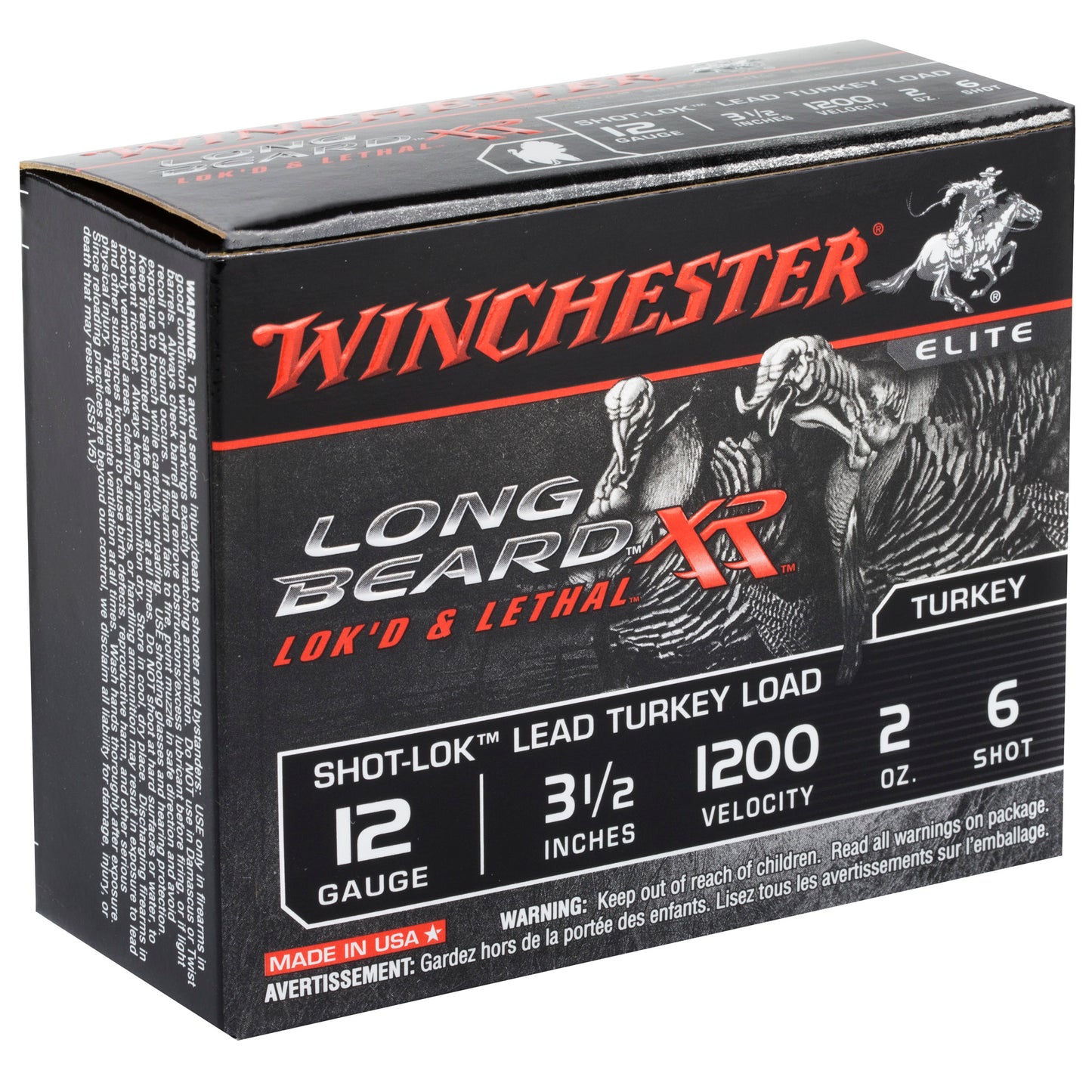 WIN LB XR TRKY 12GA 3.5 #6 2OZ 10/1