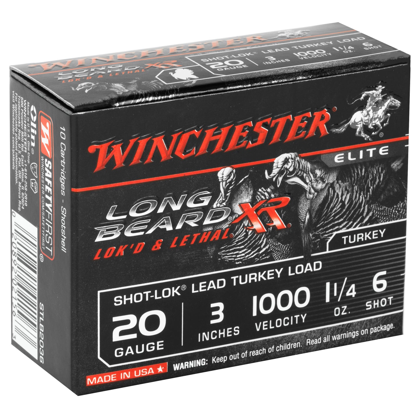 WIN LB XR TRKY 20GA 3 #6 1.25OZ 10