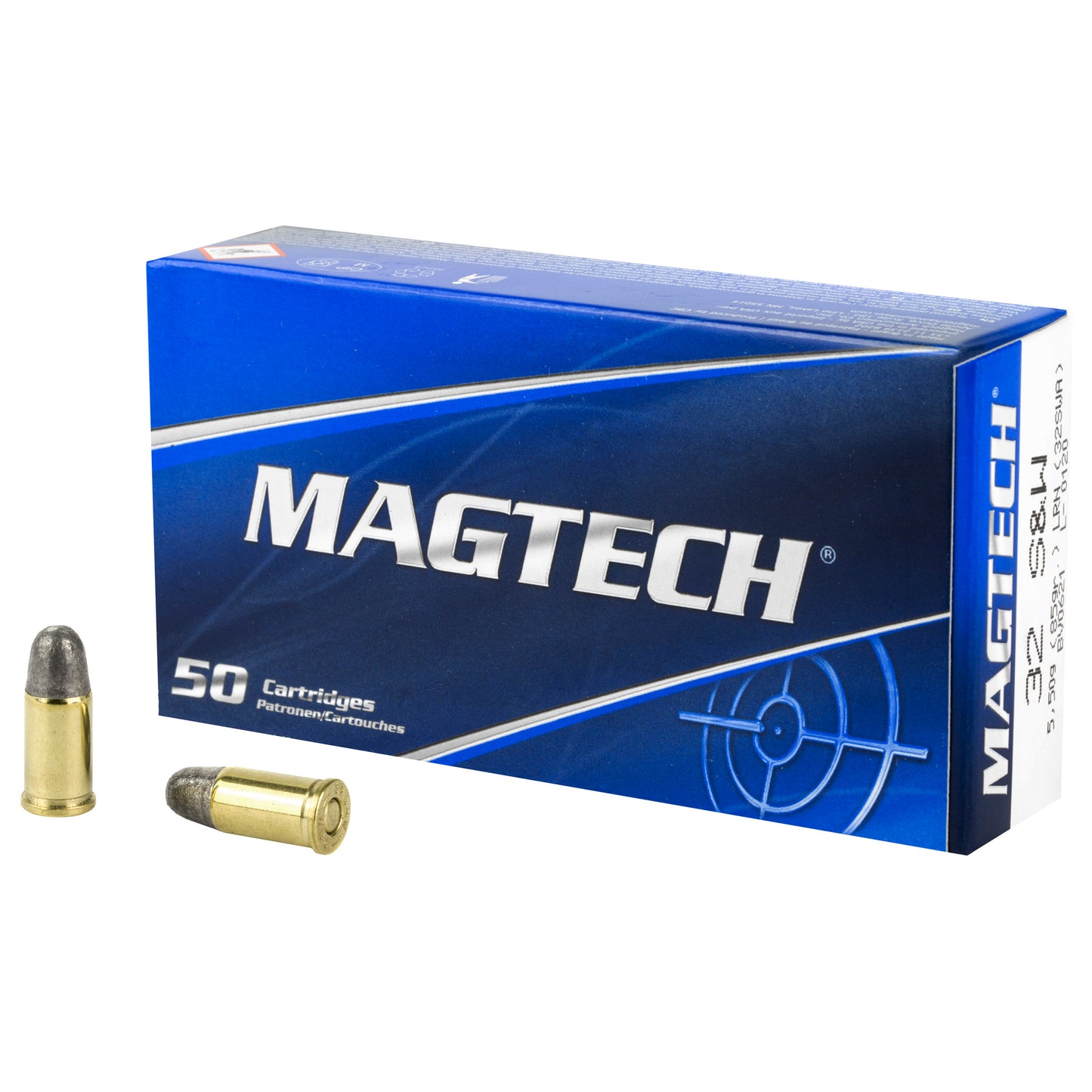 MAGTECH 32S&W 85GR LRN 50/1000