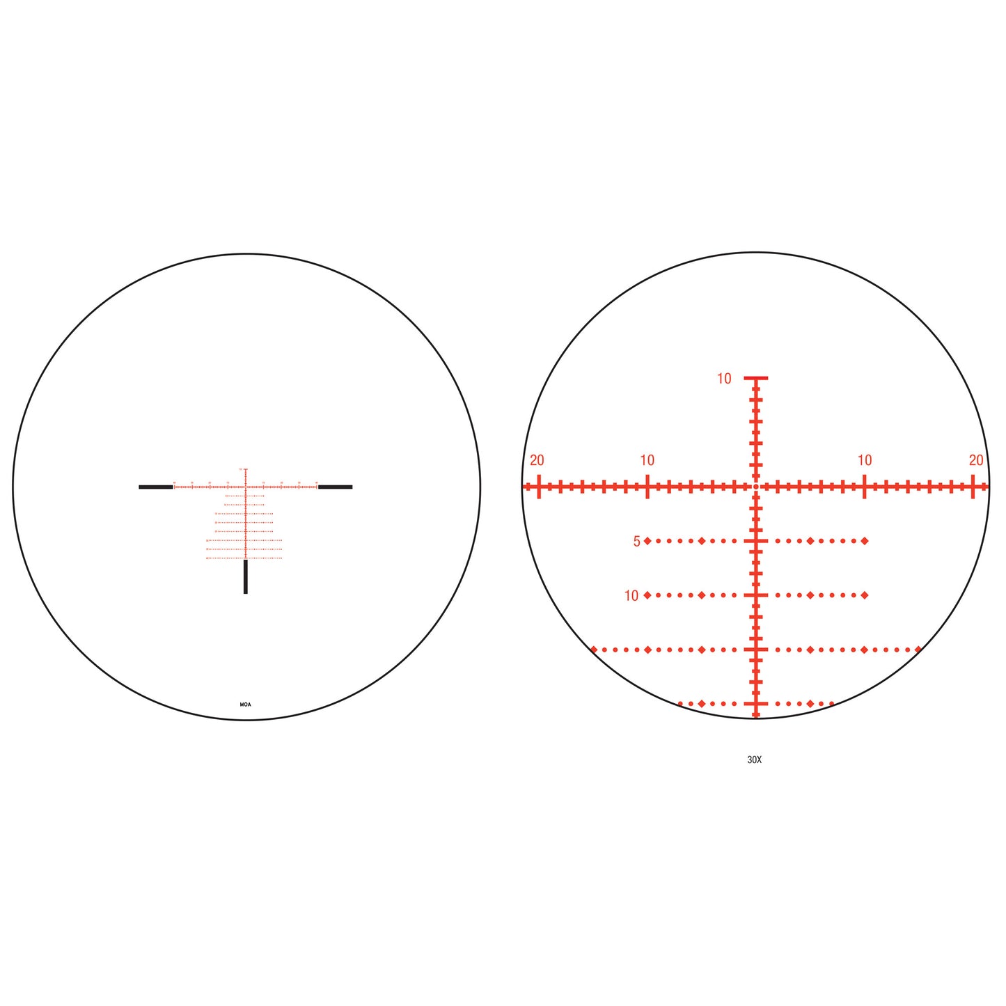 TRIJICON TENMILE 4.5-30X56 FFP MOA