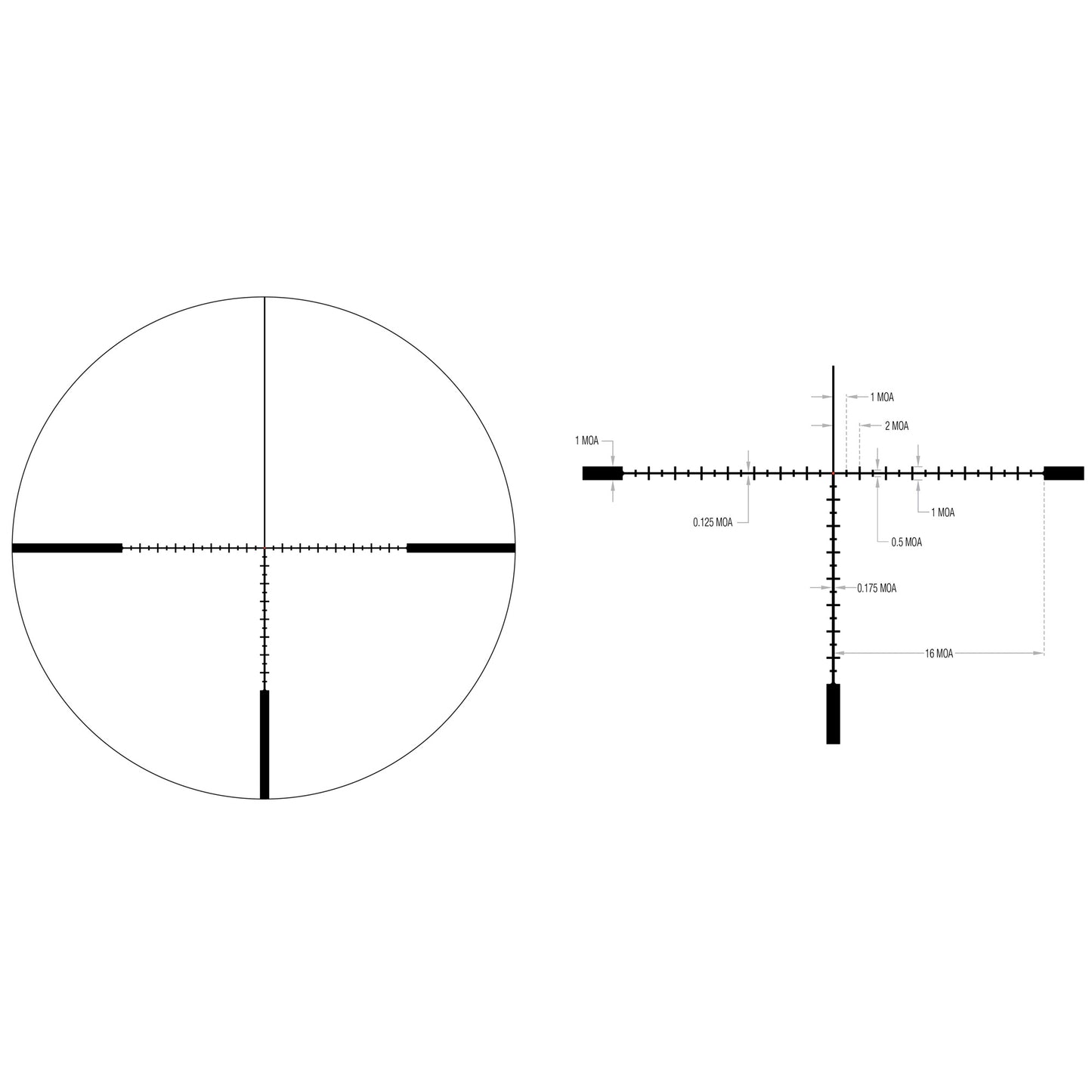 TRIJICON TENMILE HX 6-24X50 MOA RED