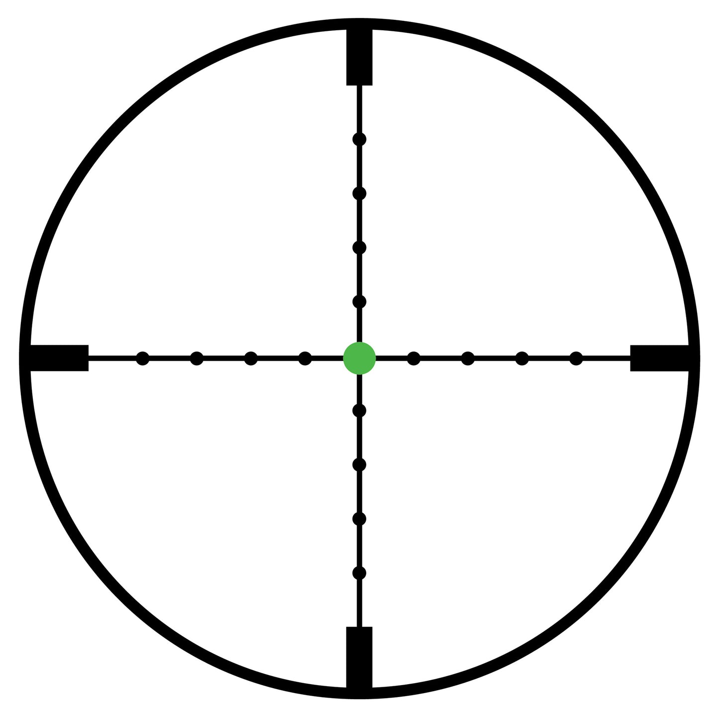 TRIJICON ACCUPOINT 3-9X40 MDOT GRN