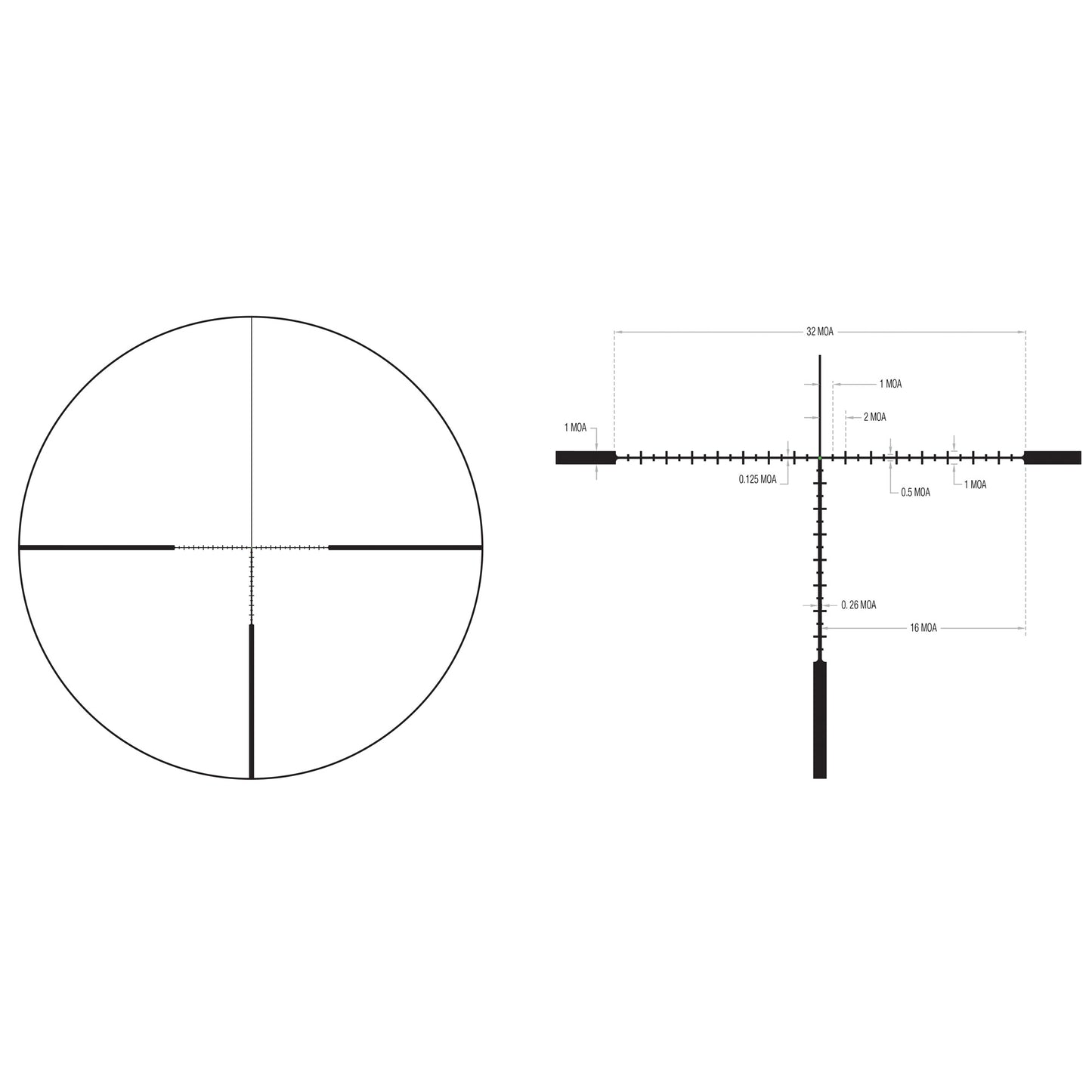 TRIJICON ACCUPOINT 4-16X50 MOA GRN