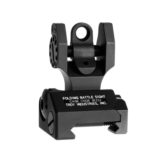 TROY FLDNG REAR BATTLE SIGHT BLK