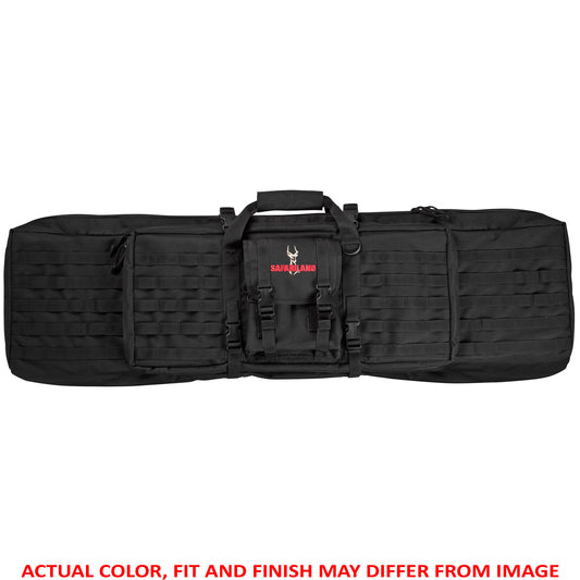 SL DUAL RIFLE CASE 46 BLK