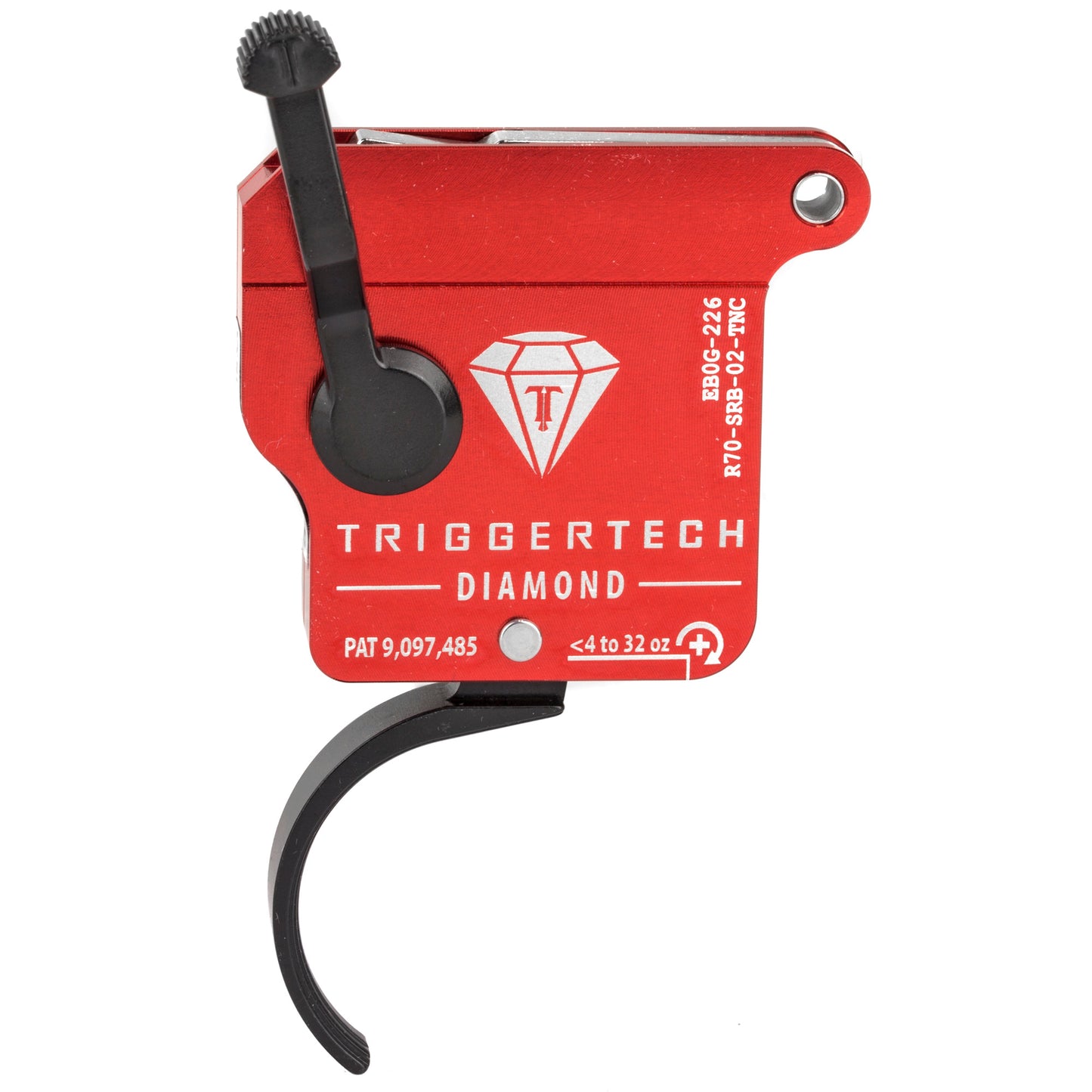 TRIGRTECH R700 BLK DIAM CRVD CLN RH