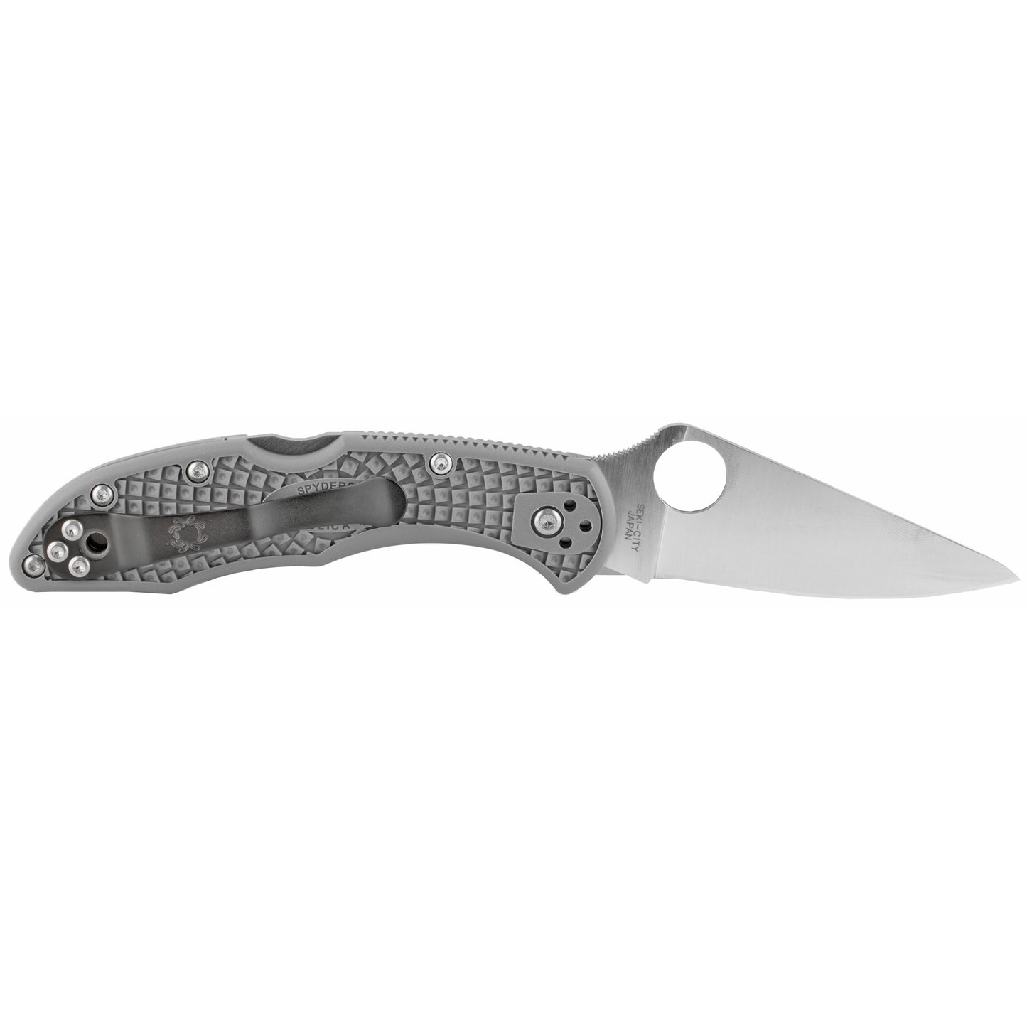 SPYDERCO DELICA4 FFG PLAINEDGE GREY