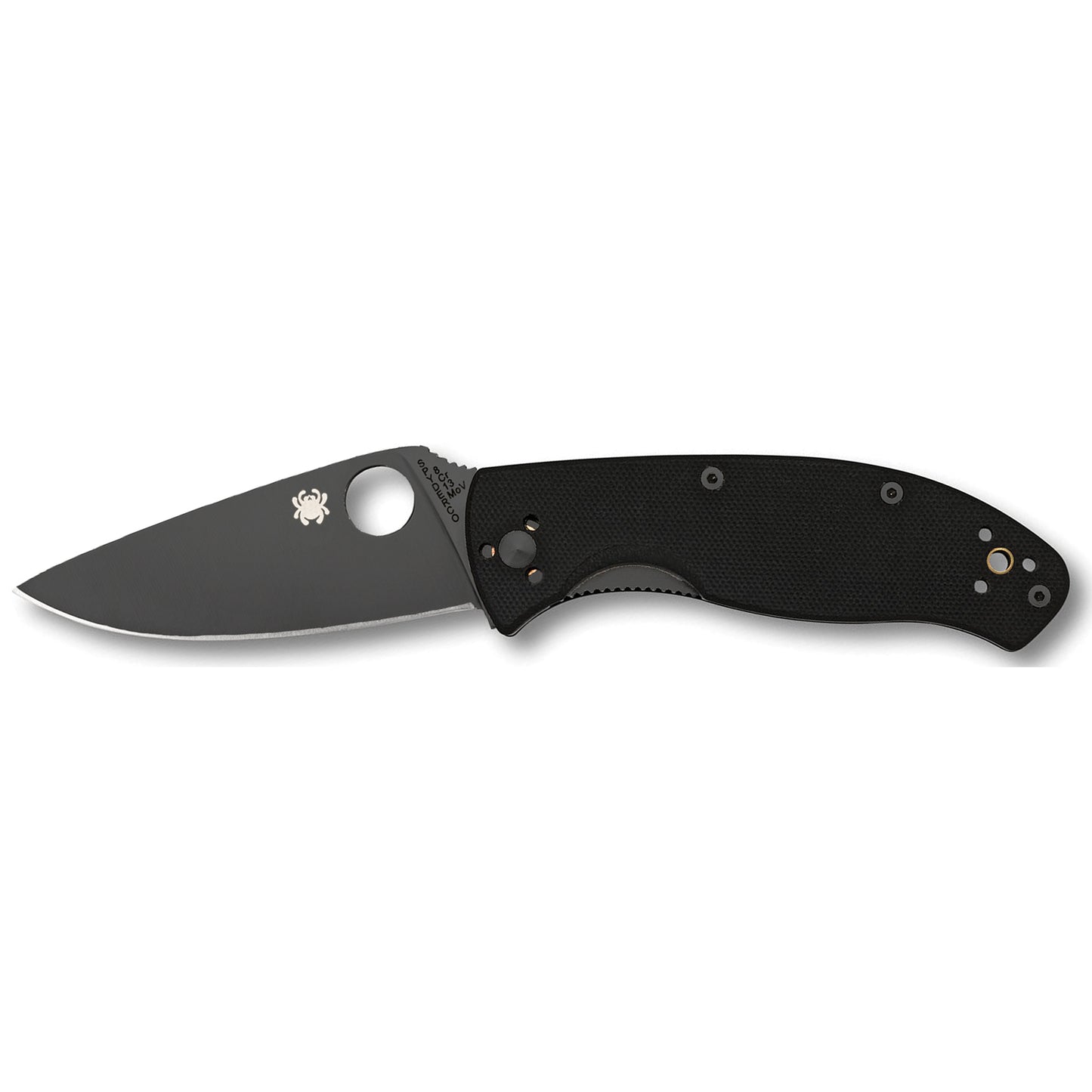 SPYDERCO TENACIOUS G-10 PLAIN BLK