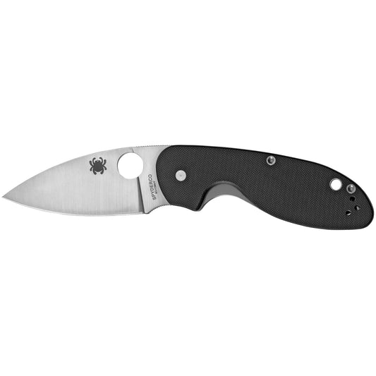 SPYDERCO EFFICIENT G-10 BLACK PLAINE