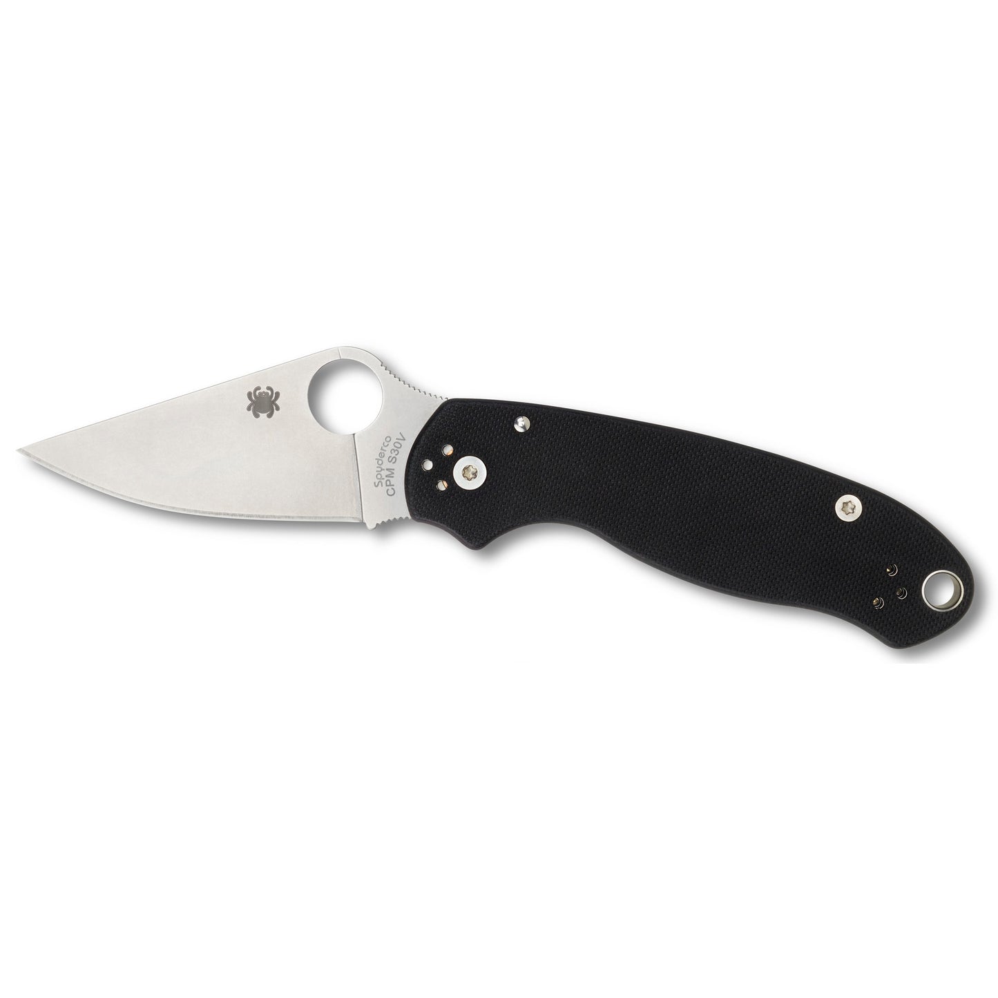 SPYDERCO PARA 3 G10 BLK PLAINEDGE