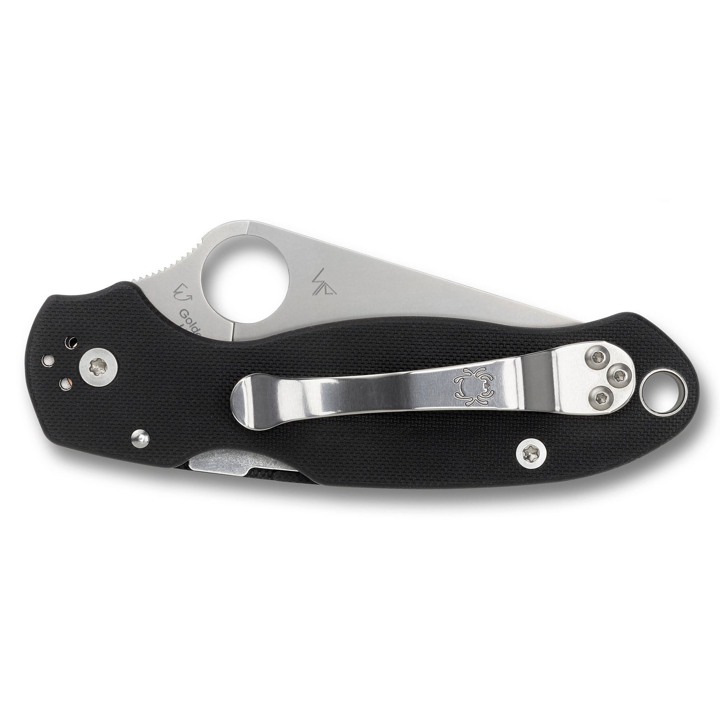 SPYDERCO PARA 3 G10 BLK PLAINEDGE