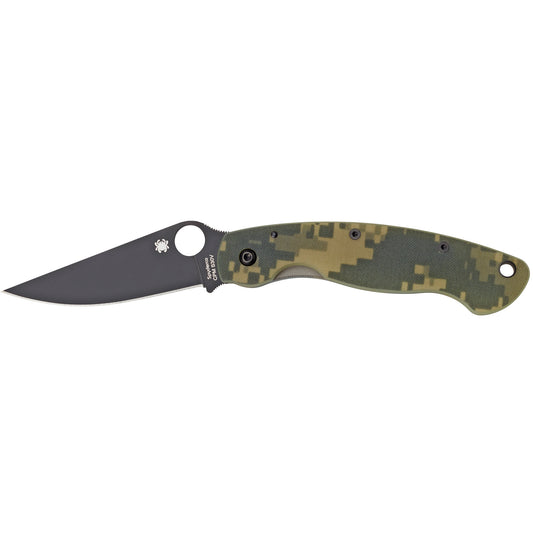 SPYDERCO MILITARY MODEL G-10 CAMO