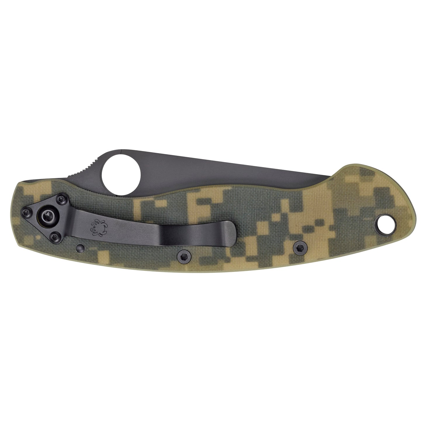 SPYDERCO MILITARY MODEL G-10 CAMO