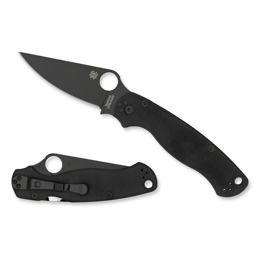 SPYDERCO PARA MILITARY 2 G10 BLK BLD