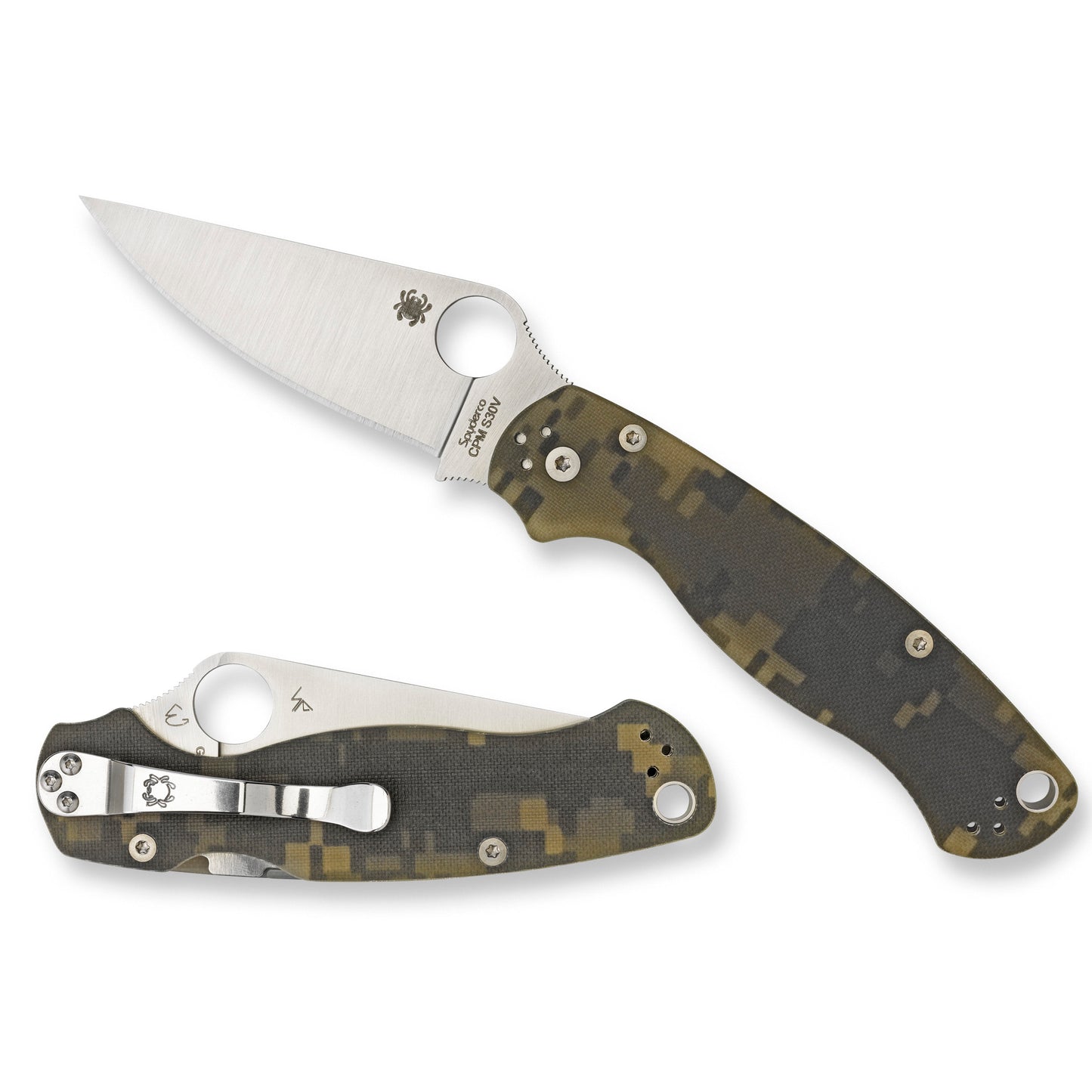 SPYDERCO PARA MILITARY 2 PLAIN