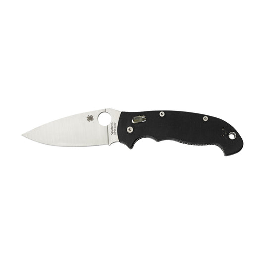 SPYDERCO MANIX 2 XL BLK G10 PLNEDGE