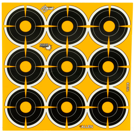 ALLEN EZ AIM 2 BULLSEYE 12 SHEETS