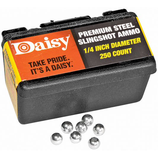 DAISY 1/4 STEEL SLINGSHOT AMMO