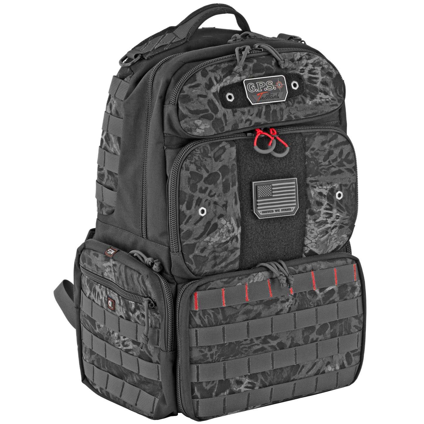 GPS TAC RANGE BACKPACK TALL BLACKOUT