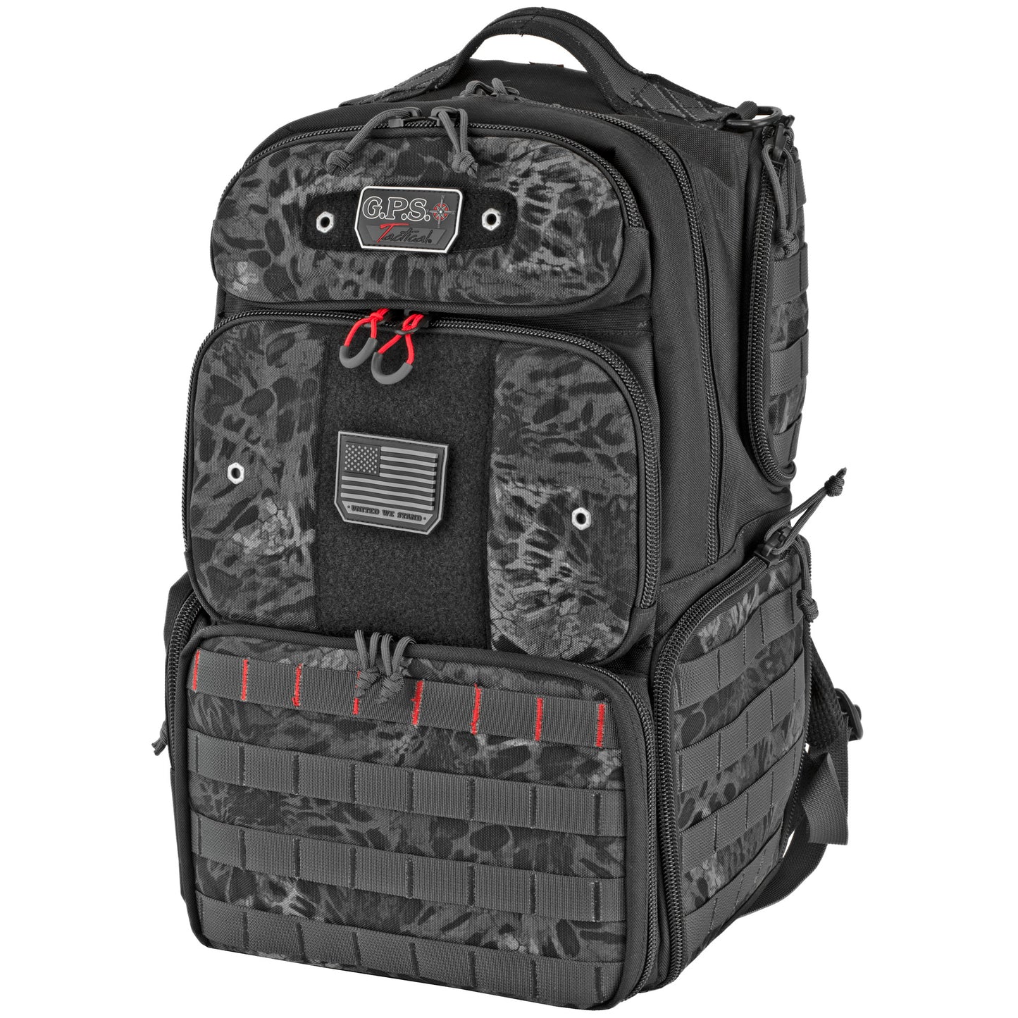 GPS TAC RANGE BACKPACK TALL BLACKOUT