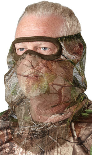 HS FACEMASK 3/4 MESH REALTREE