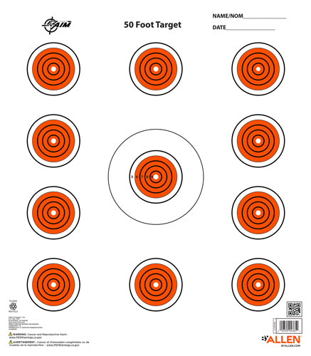 ALLEN EZ AIM 11 SPOT TARGET