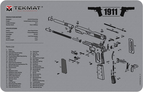 TEKMAT ARMORERS BENCH MAT