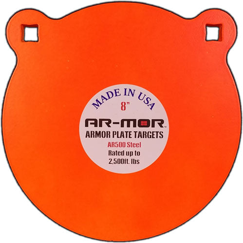 AR-MOR 8" AR500 STEEL GONG