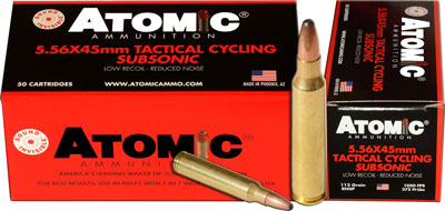 ATOMIC 5.56X45 112GR SUBSONIC