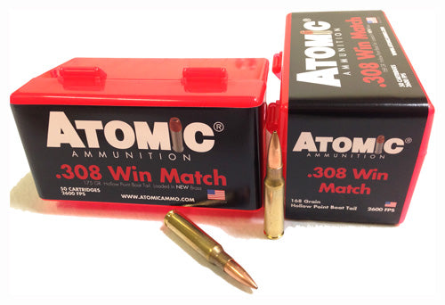 ATOMIC 308 WIN 168GR MATCH