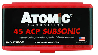 ATOMIC 45 ACP 250GR SUBSONIC