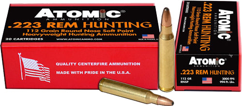 ATOMIC 223 REM 112GR RN SOFT