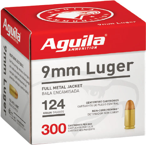 AGUILA 9MM LUGER 124GR FMJ-RN