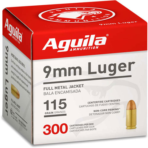 AGUILA 9MM LUGER 115GR FMJ-RN