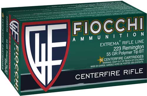 FIOCCHI 223 REM 55GR V-MAX