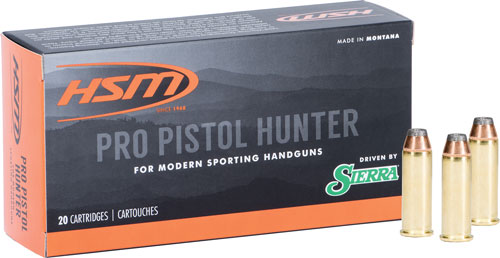 HSM PRO PISTOL 45 LC 300GR JSP